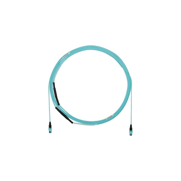 Panduit 12-F OM3 SD INDOOR TRUNK, MPO(F)-MPO(F) PLENUM 215 FT, STD. IL, PULL EYE FXTYP7E7EAAF215